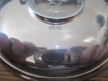 Load image into Gallery viewer, 1974 CHURCHILL STIRLING SILVER DISH 100 MM 78 GRAMS WITH HIS WIFES SIGNITURE
