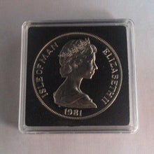 Load image into Gallery viewer, 1981 Douglas Bader International Year of the Disabled Prooflike 1 Crown IOM Coin

