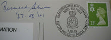 Load image into Gallery viewer, 1989 72nd ANNIVER FORMATION OF NO.72 SQUADRON G/C SHEEN SIGNED FLOWN STAMP COVER
