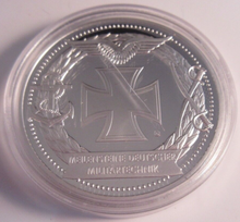 Load image into Gallery viewer, 2010 MESSERSCHMITT BF 109 SILVER PLATED PROOF MEDALLION WITH COA &amp; CLEAR FLIP
