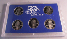 Load image into Gallery viewer, 2005 UNITED STATES MINT 50 STATE QUARTERS PROOF 5 COIN SET SAN FRANCISCO MINT
