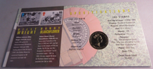 Load image into Gallery viewer, 1996 A CELEBRATION OF FOOTBALL BUNC £2 COIN COVER PNC STAMPS, P-MARKS, INFO CARD

