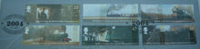 Load image into Gallery viewer, 2004 200 YEARS OF STEAM ENGINES BUNC £2 COIN COVER PNC STAMPS,P-MARKS, INFO CARD
