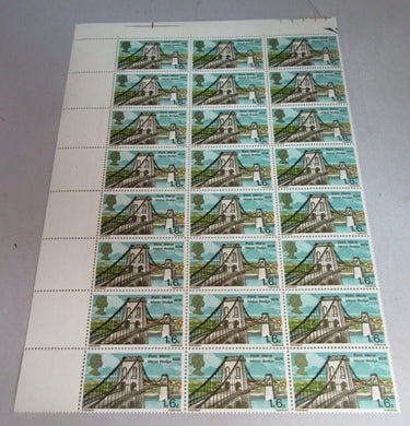 1968 PORT MENAI BRIDGE 1s 6d 24 X STAMPS MNH