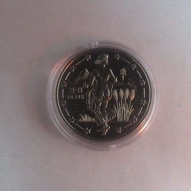 1994 Gibraltar 2.8 Ecus Proof-like Crown Sized Coin - Europa Sowing Seeds