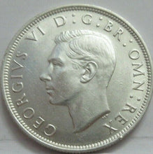 Load image into Gallery viewer, 1946 GEORGE VI SILVER HALF CROWN SPINK REF 4080 UNC QUAD CAP BOXED WITH COA A1
