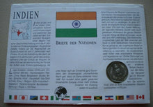 Load image into Gallery viewer, 1983 INDIA FISHERIES 20 PAISE COIN COVER PNC
