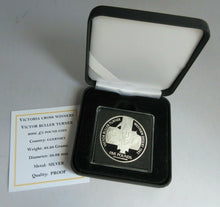 Load image into Gallery viewer, 2006 QEII VICTORIA CROSS WINNERS VICTOR BULLER TURNER S/PROOF £5 COIN BOX &amp; COA
