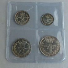 Load image into Gallery viewer, 1880 Maundy Money Queen Victoria Bun Head Sealed/Boxed AUnc - Unc Spink Ref 3916
