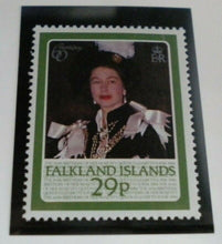 Load image into Gallery viewer, QUEEN ELIZABETH II THE 60TH BIRTHDAY OF HER MAJESTY FALKLAND ISLANDS STAMPS MNH
