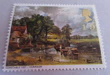 Load image into Gallery viewer, 1968 CONSTABLE THE HAY WAIN 1821 HARRISON 1/9 7 X STAMPS MNH WITH STAMP HOLDER
