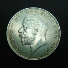 Load image into Gallery viewer, 1935 GEORGE V BARE HEAD COINAGE HALF 1/2 CROWN SPINK 4037 CROWNED SHIELD Cc3
