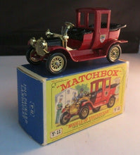 Load image into Gallery viewer, 1912 Packard Landaulet Y-11 Matchbox &#39;Models of Yesteryear&#39; + Box Stunning Cc2
