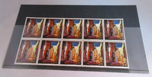 Load image into Gallery viewer, 1968 PAINTINGS PIPER 1940 1/6 10 X STAMPS MNH WITH CLEAR FRONTED STAMP HOLDER
