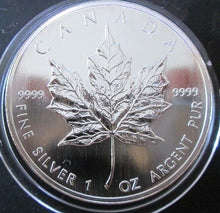 Load image into Gallery viewer, CANADA 1oz SILVER MAPLES all .999 FINE-SILVER PRIVY MARKS ROYAL CANADA MINT
