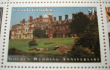 Load image into Gallery viewer, 1947-1997 THE GOLDEN WEDDING ANNIVERSARY QEII PP GRENADA GRENADINES 6 MNH STAMPS
