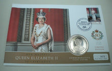 Load image into Gallery viewer, 2006 HM QUEEN ELIZABETH II 80TH BIRTHDAY, GIBRALTAR PROOF 1 CROWN COIN COVER PNC
