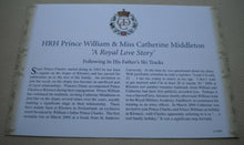 Load image into Gallery viewer, 2011 WILLIAM &amp; KATE A ROYAL LOVE STORY FOLLOWING IN HIS FATHERS SKI TRACKS COVER

