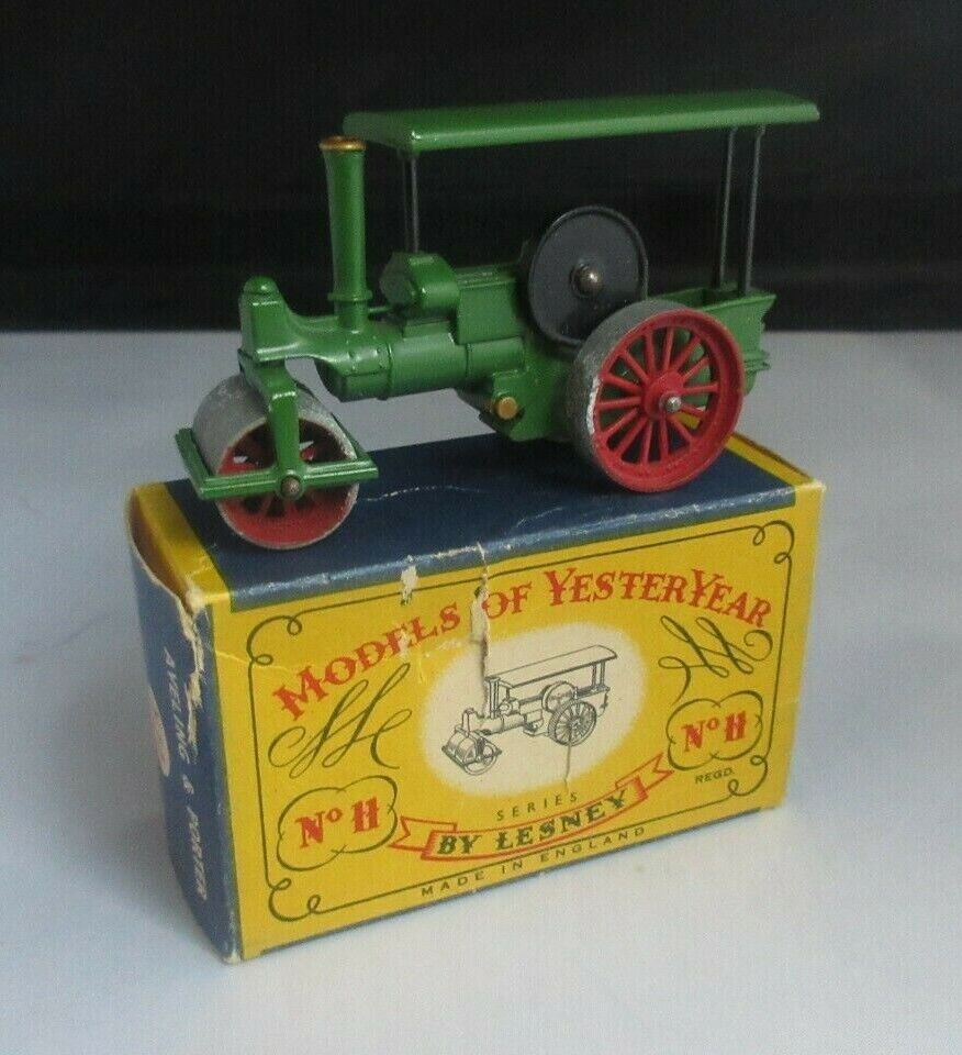 1920 Aveling & Porter Steam Roller No 11 Matchbox Models of Yesteryear + Box