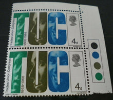 Load image into Gallery viewer, 1968 BRITISH TUC 4d 8 STAMPS MNH INCLUDES TRAFFIC LIGHTS
