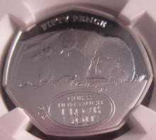 Load image into Gallery viewer, 2020 GIBRALTAR GUESS HOW MUCH I LOVE YOU PF69 ULTRA CAMEO NGC SLABBED COIN

