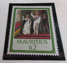 Load image into Gallery viewer, 1986 QUEEN ELIZABETH II 60TH BIRTHDAY MAURITIUS STAMPS &amp; ALBUM SHEET
