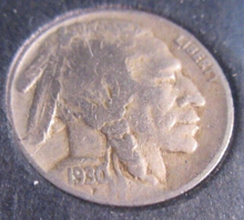 Load image into Gallery viewer, 1930 USA FAMOUS COINS OF THE AMERICAN FRONTIER BUFFALO NICKEL 1913-1938
