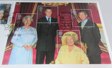 Load image into Gallery viewer, 2002 HER MAJESTY QUEEN ELIZABETH THE QUEEN MOTHER WITH 1951 GEORGE VI CROWN PNC
