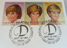 Load image into Gallery viewer, 1961-1997 DIANA PRINCESS OF WALES BUNC MARSHALL ISLANDS $5 COIN COVER PNC
