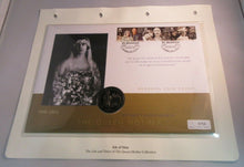 Load image into Gallery viewer, 1900-2002 HER MAJESTY QUEEN MOTHER ISLE OF MAN PROOF 2002 CROWN COIN COVER PNC
