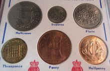 Load image into Gallery viewer, GB THE LAST STERLING COINS £.S.D &amp; THE FIRST DECIMAL ISSUE &amp; ROYAL MINT RED BOOK
