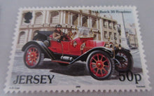 Load image into Gallery viewer, QUEEN ELIZABETH II JERSEY CARS STAMPS MNH IN STAMP HOLDER
