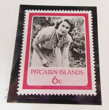 Load image into Gallery viewer, 1986 QUEEN ELIZABETH II 60TH BIRTHDAY PITCAIRN ISLANDS STAMPS &amp; ALBUM SHEET
