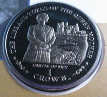 Load image into Gallery viewer, 1900-2002 HER MAJESTY QUEEN MOTHER ISLE OF MAN PROOF 2002 CROWN COIN COVER PNC
