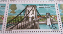 Load image into Gallery viewer, 1968 PORT MENAI BRIDGE 1s 6d 24 X STAMPS MNH
