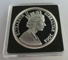 Load image into Gallery viewer, 2008 £5 LEST WE FORGET GIBRALTAR FIVE POUND COIN SILVER PROOF BOX &amp; COA
