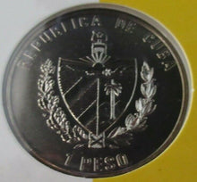 Load image into Gallery viewer, UNITED NATIONS 1945-1995 1 PESO COIN WITH INFORMATION CARD
