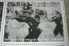 Load image into Gallery viewer, THE ROUTE TO VICTORY THE BURMA CAMPAIGN STAMPS MNH &amp; INFORMATION CARD
