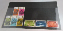 Load image into Gallery viewer, 1970 QEII LITERARY ANNIVERSARIES &amp; 9TH COMMONWEALTH GAMES STAMPS MNH &amp; HOLDER
