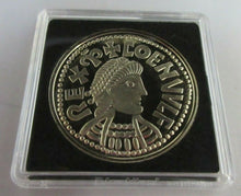 Load image into Gallery viewer, THE MILLIONAIRES COLLECTION COENWULF AD PENNY H-MARKED SILVER PROOF BOX/COA
