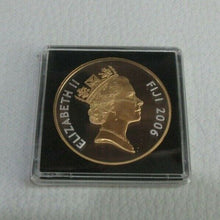 Load image into Gallery viewer, QEII BIRTH APRIL 1926  2006  SILVER PROOF .999 SELECTIVE GOLD CROWN COIN
