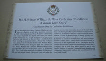 Load image into Gallery viewer, 2011 WILLIAM &amp; KATE-  A ROYAL LOVE STORY - GRADUATION DAY FOR CATHERINE COVER
