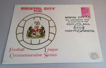 Load image into Gallery viewer, 1970&#39;s VINTAGE FOOTBALL STAMP COVER BRISTOL CITY FC
