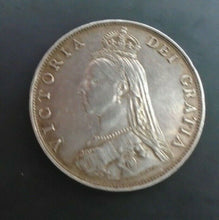 Load image into Gallery viewer, 1887 VICTORIA FLORIN TWO SHILLINGS JUBILEE BUST Spink 3925 SCARCE COIN Cc3
