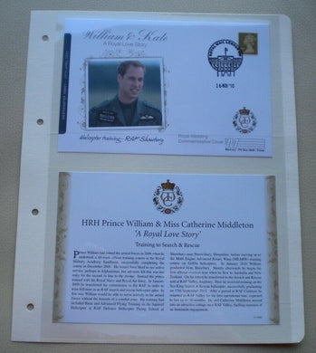 2011 WILLIAM & KATE - A ROYAL LOVE STORY - TRAINING TO SEARCH & RESCUE COVER