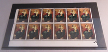 Load image into Gallery viewer, 1967 MURILLO HARRISON MADONNA &amp; CHILD 4d 12 X STAMPS MNH &amp; STAMP HOLDER
