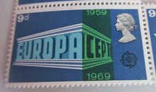 Load image into Gallery viewer, VARIOUS STAMPS MNH 13 X STAMPS - 1967 &amp; 1969 IN CLEAR FRONTED STAMP HOLDER
