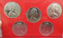 Load image into Gallery viewer, 1979 MILLENIUM OF TYNWOLD 5 COIN SET BUNC IN ROYAL MINT LEATHER BOOK RED
