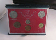 Load image into Gallery viewer, 1967 UK 6 Coin Year Set in Perspex Case From Half Penny to Crown in Blue Book
