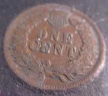 Load image into Gallery viewer, 1904 USA FAMOUS COINS OF THE AMERICAN FRONTIER INDIAN HEAD PENNY 1859-1909
